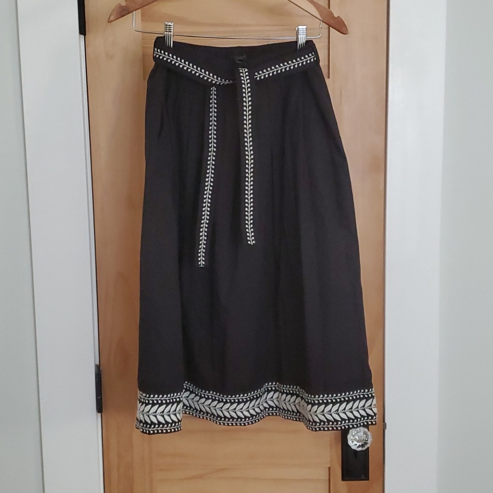 J. Crew Midi Skirt with pockets